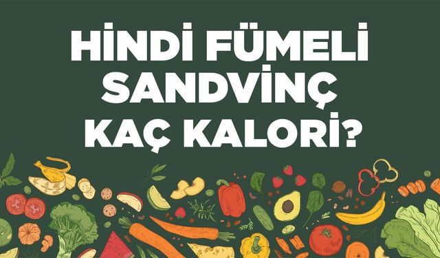 Hindi Fümeli Sandvinç kaç kalori? Hindi Fümeli Sandvinçin besin değerleri neler?