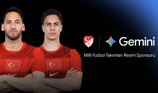 Google Gemini, Türkiye Millî Futbol Takımları'nın Resmi Sponsoru Oldu