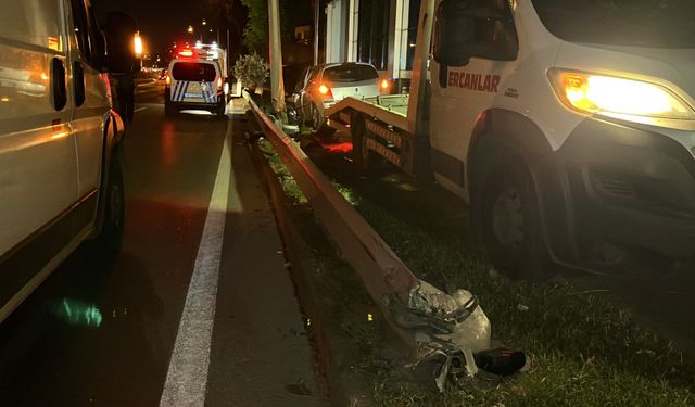 Bursa'da direksiyon başında uyudu kaza kaçınılmaz oldu... 2 yaralı