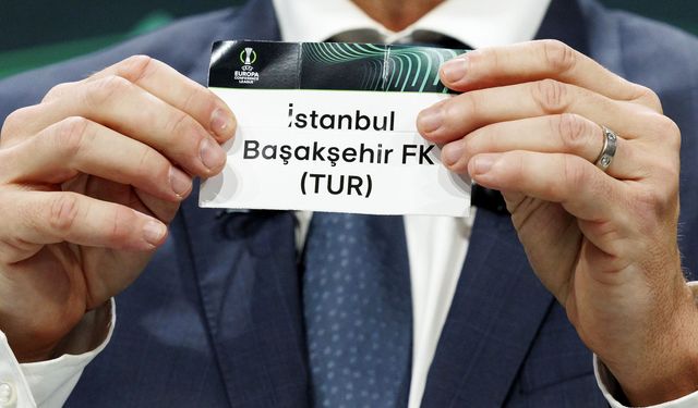 Başakşehir’in rakibi belli oldu