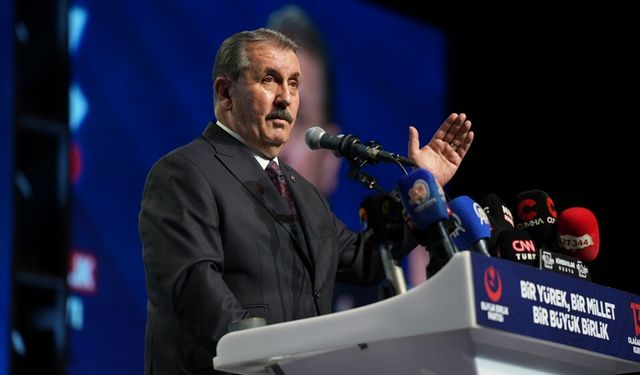 Destici, yeniden BBP Genel Başkanlığı’na seçildi