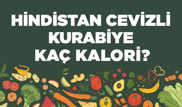 Hindistan Cevizli Kurabiye kaç kalori? Hindistan Cevizli Kurabiyenin besin değerleri neler?