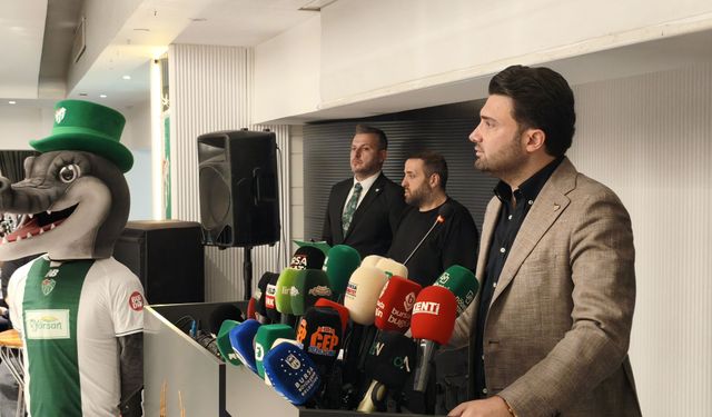 Bursaspor Başkanı Enes Çelik'ten kulübün borcuna ilişkin açıklama!