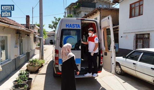 Kestel'de sağlığa kesintisiz destek