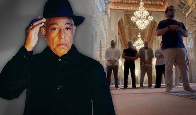 Breaking Bad'in ‘Gustavo Fring'i Giancarlo Esposito camide namaz kıldı, kelime-i şahadet getirdi