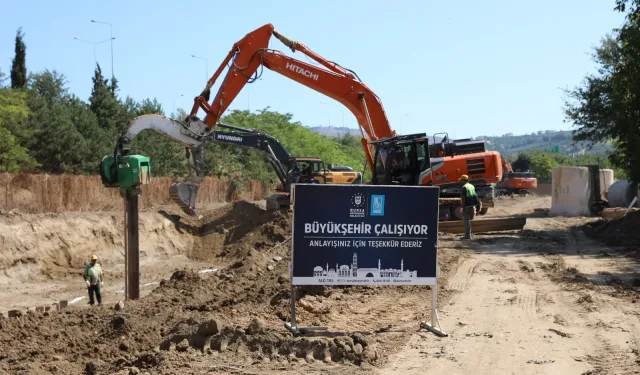 Büyükşehir Osmangazi’de atıksu altyapısını güçlendiriyor!
