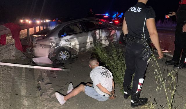 Bursa'da polisten kaçış 100 kilometre sürdü!