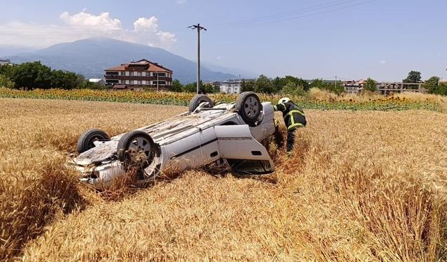 Bursa'da mucize kurtuluş! Kadın sürücü ölümden döndü