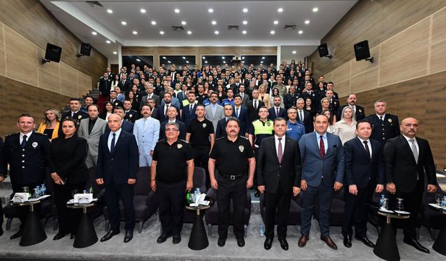 Bursa'da 105 emniyet personeli terfi etti