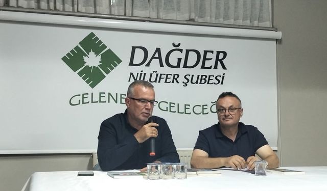 DAĞDER Nilüfer'de "Dağ Yöresi Yazar Buluşmaları" Mustafa Doğru ile başladı