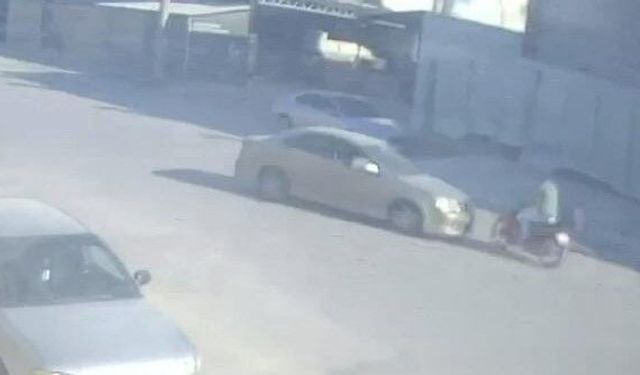 Bursa'da otomobil ile motosiklet kafa kafaya çarpıştı: 1 yaralı