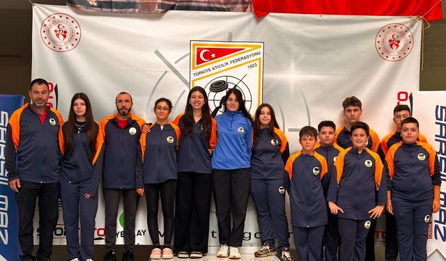 Osmangazili Atıcılar zirveyi zorladı!