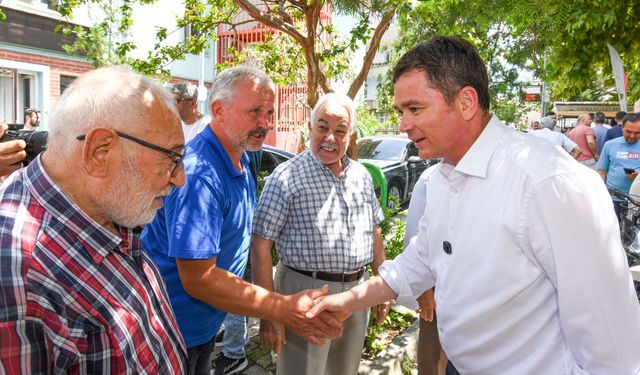 Başkan Erkan Aydın Başaran Mahallesi'nde vatandaşlarla buluştu