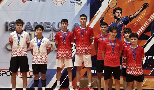 Büyükşehir Belediyesporlu Badmintonculardan 6 Madalya