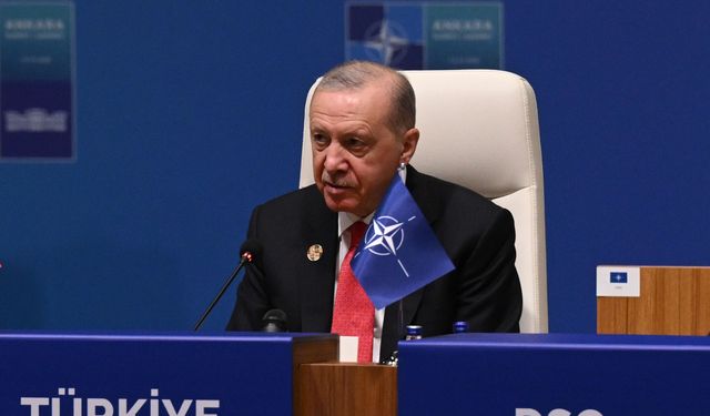 Erdoğan, NATO Zirvesi'nde konuştu: Hedeflere 5 yıl erken ulaşmayı hedefliyoruz