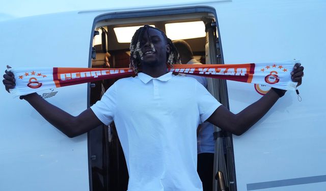 Ugochukwu Galatasaray için İstanbul'da