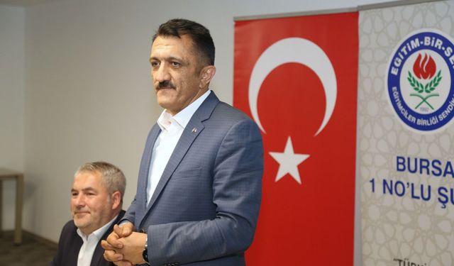 Adil Yazıcıoğlu Eğitim-Bir-Sen Bursa 1 No'lu Şube Başkanlığına adaylığını açıkladı