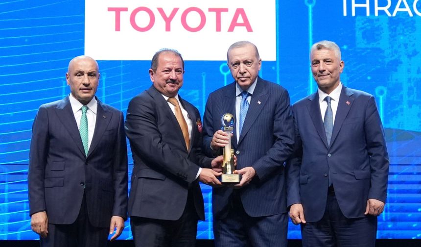 Toyota Otomotiv Türkiye’de üretiyor dünyaya ihraç ediyor