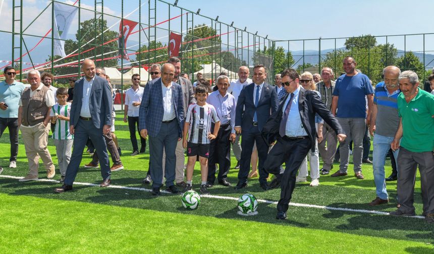 Osmangazi’den Çukurca Mahallesi’ne modern spor tesisi