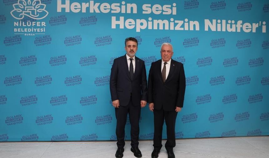 Başkan Vekili Biba'dan Başkan Özdemir'e ziyaret