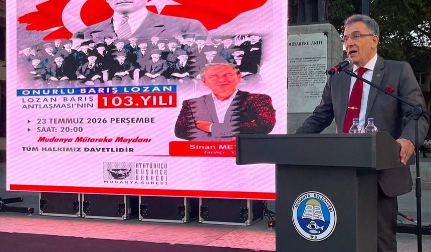 ADD Bursa'dan Lozan çağrısı: "24 Temmuz Ulusal Bağımsızlık Bayramı ilan edilsin"