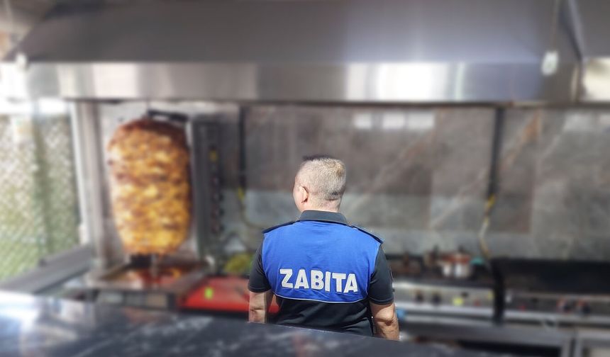 İnegöl'de Zabıta ekiplerinden döner salonlarına denetim
