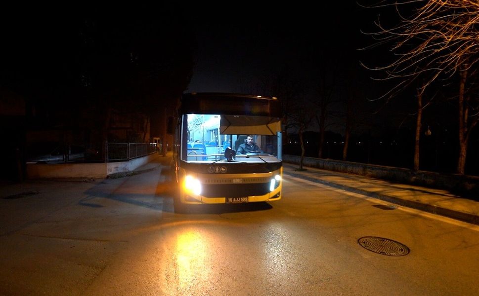 Bursa'da gece seferleri devam ediyor