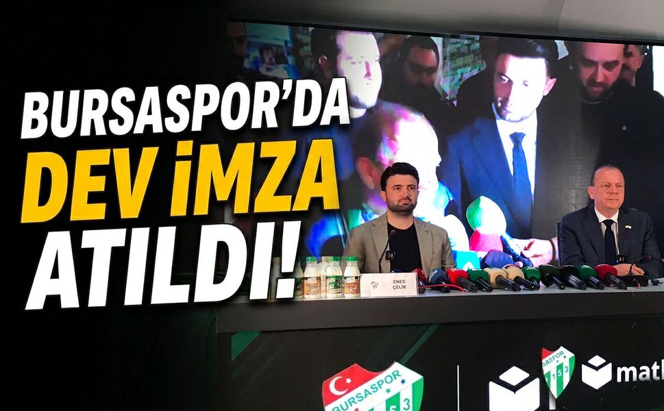 Bursaspor'a güç veren imza! Yörsan ile dev sponsorluk anlaşması!