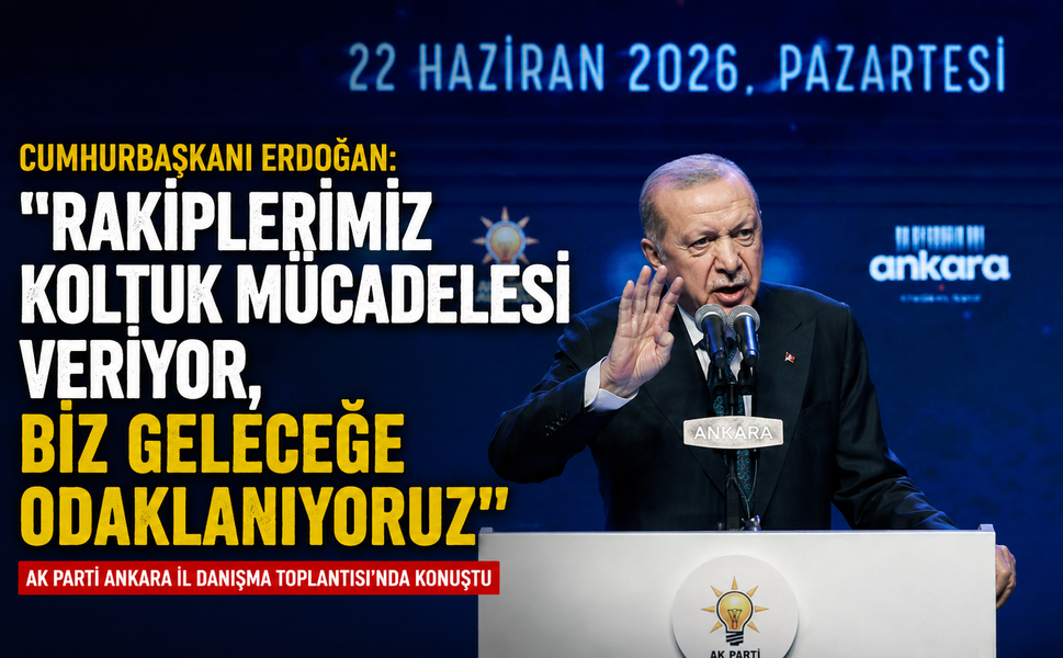 Cumhurbaşkanı Erdoğan: “Rakiplerimiz koltuk mücadelesi veriyor, biz geleceğe odaklanıyoruz”