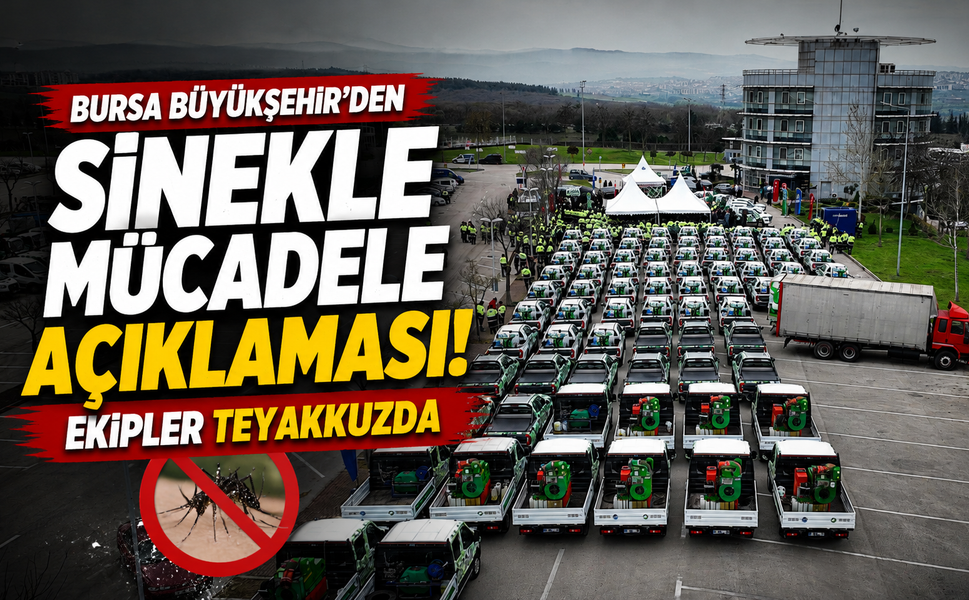 Bursa Büyükşehir'den sinekle mücadele açıklaması! Ekipler teyakkuzda