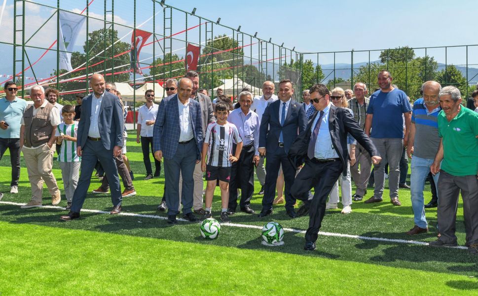Osmangazi’den Çukurca Mahallesi’ne modern spor tesisi