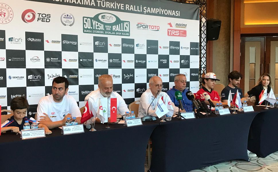 50. Yeşil Bursa Rallisi için geri sayım başladı