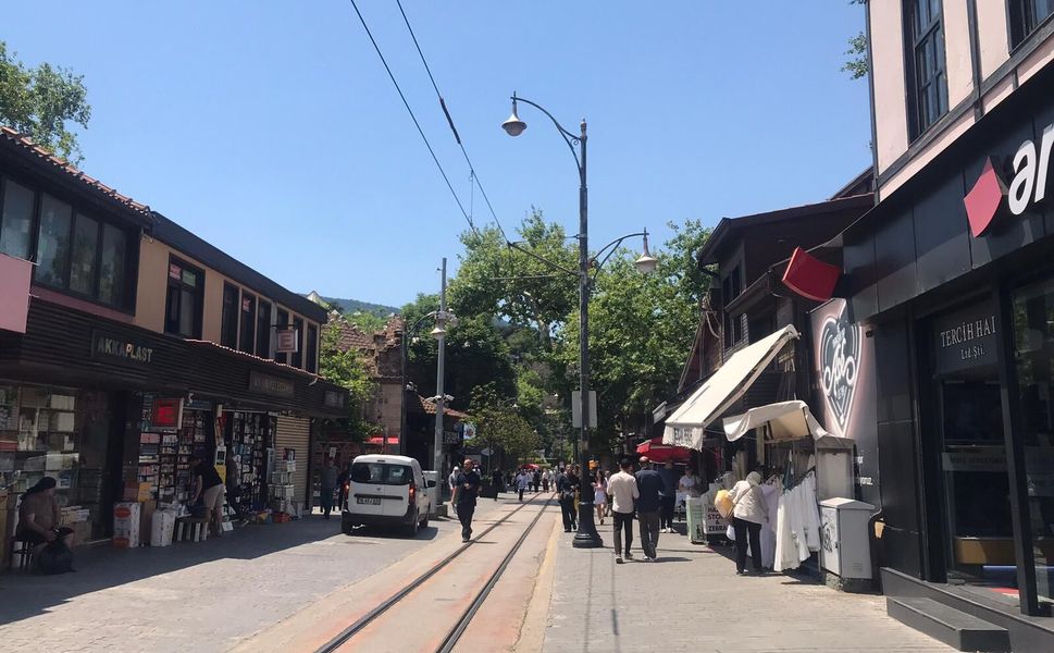 Cumhuriyet Caddesi bayram sonrası sakinliğe büründü