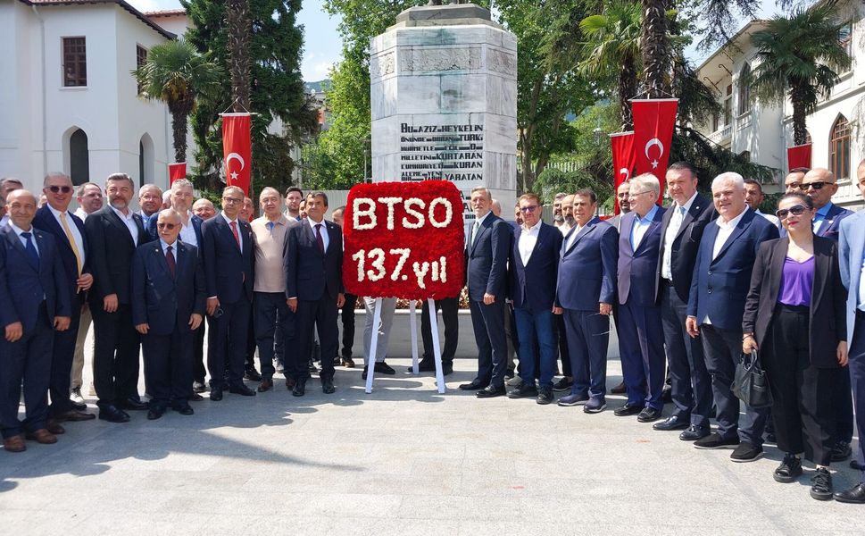 BTSO 137. kuruluş yıl dönümünü törenle kutladı