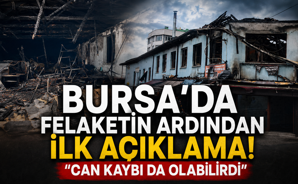 Bursa’da felaketin ardından ilk açıklama! "Can kaybı da olabilirdi"