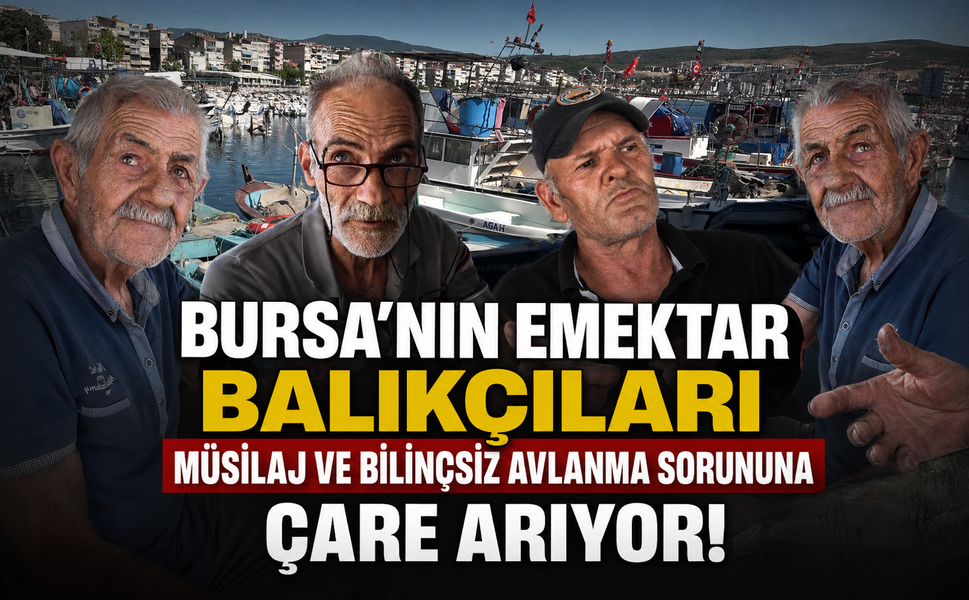 Bursa'nın emektar balıkçıları müsilaj ve bilinçsiz avlanma sorununa çare arıyor!