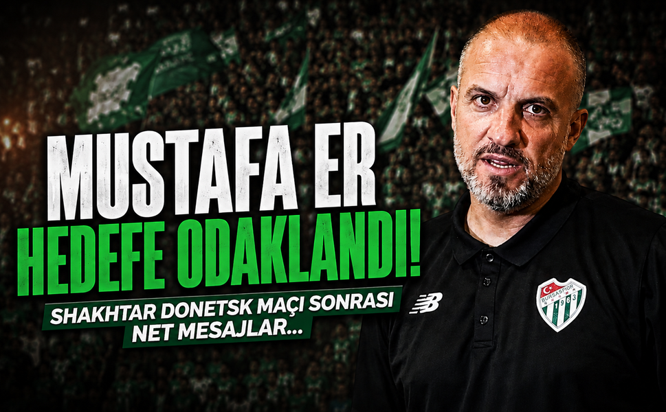 Mustafa Er hedefe odaklandı! Shakhtar Donetsk maçı sonrası net mesajlar...