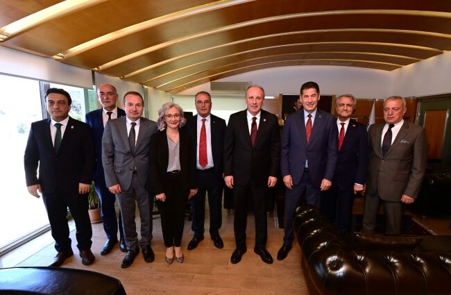 Sinan Oğan ve Muharrem İnce bir araya geldi