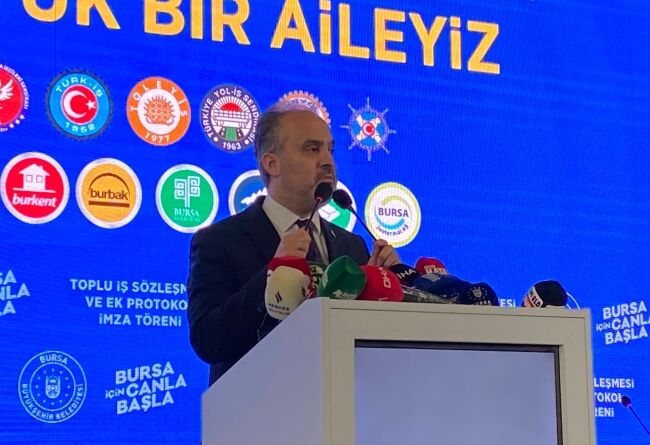 Bursa Büyükşehir'den personeline tam destek