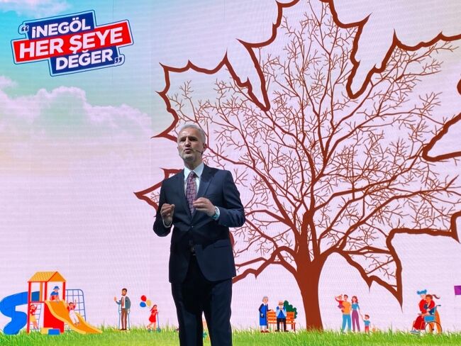 İnegöl Belediye Başkanı Alper Taban projelerini tanıttı!