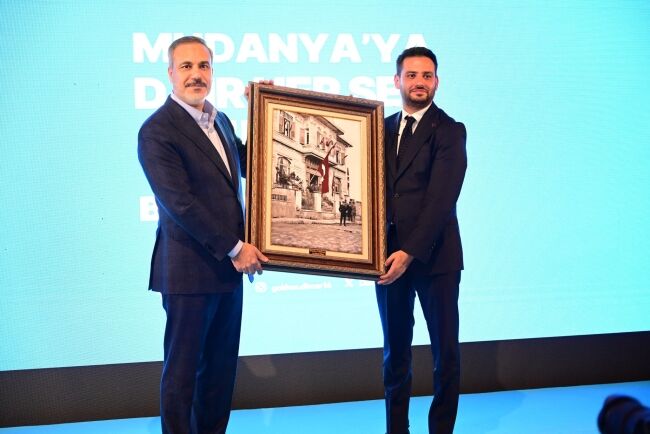 Başkan Adayı Dinçer Mudanya'ya ilişkin projelerini anlattı