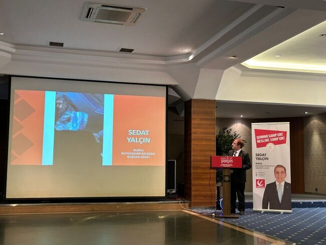 Bursa Büyükşehir Belediye Başkan Adayı Sedat Yalçın Bursa'ya dair tüm projelerini aktardı