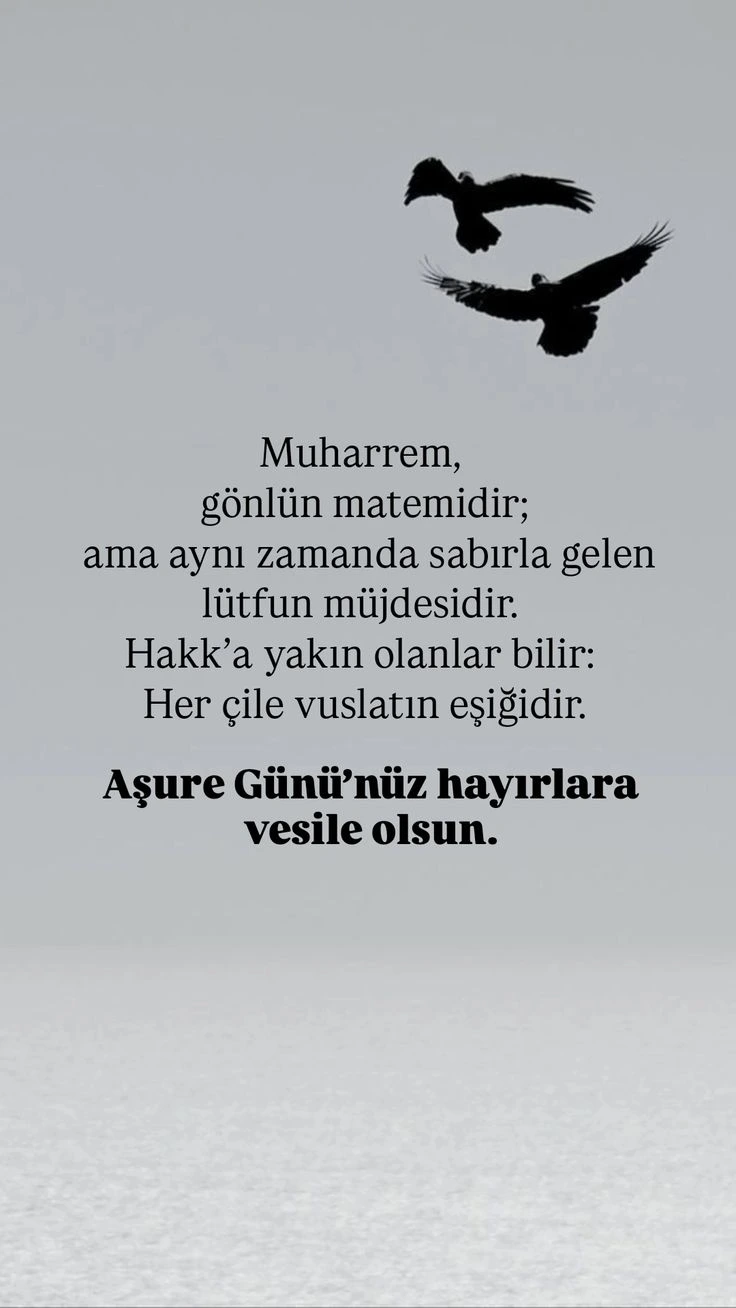 Aşure Günü Mesajları 6