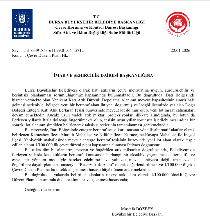 Çöp Çevre Düzeni Yazısı