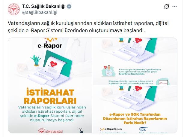 E R A P O R S I S T E M I I L E I S T I R A H A T R A P O R L A R 1417648 421338